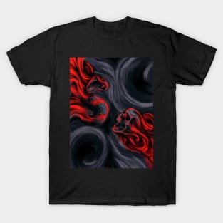 Skull & Snake (red) T-Shirt